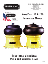 BURR KING Model 150s/200s User manual