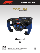 FANATEC Podium Racing Wheel F1 User manual