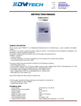DMTech FP9000P Power supply panel User manual
