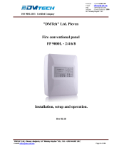 DMTech Fire alarm panels FP9000L Instructions Manual