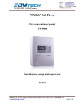 DMTech Fire alarm panels FP9000-4 and FP9000-8 Instructions Manual
