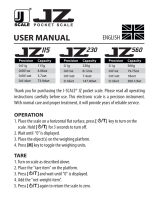 J-Scale JZ 560 Owner's manual