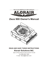 AlorAir Zeus 900 User manual