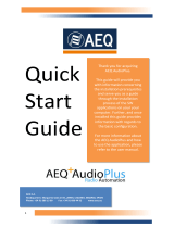 AEQ Audioplus Quick start guide