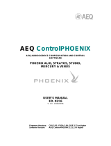 AEQ ControlPhoenix User manual
