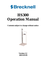 Brecknell HS300 User manual