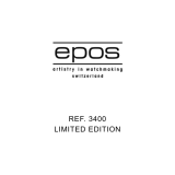 EPOS 3400 User manual