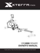 XTERRA Fitness ERG200 Owner's manual