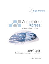 Giga-tronics Automation Xpress Software User manual