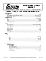 Grizzly T32536 Owner's manual