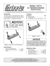 Grizzly T32714 Owner's manual