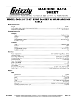 Grizzly G0512 Owner's manual