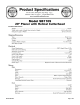 South bend SB1109 Owner's manual