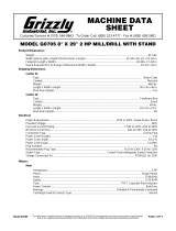 Grizzly G0705 Owner's manual
