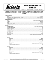 Grizzly G0798 Owner's manual
