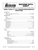 Grizzly T25920 Owner's manual