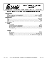 Grizzly T10717 Owner's manual