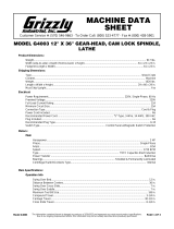 Grizzly G4003 Owner's manual