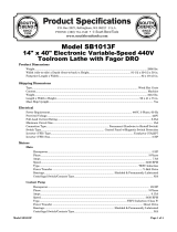 South bend SB1013F Owner's manual