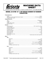 Grizzly G1079R Owner's manual