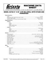 Grizzly G0760 Owner's manual