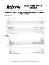 Grizzly H2934 Owner's manual