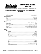 Grizzly G0582 Owner's manual