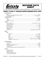 Grizzly T27305 Owner's manual