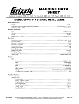 Grizzly G0745 Owner's manual