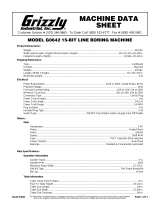 Grizzly G0642 Owner's manual