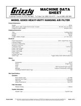 Grizzly G5955 Owner's manual
