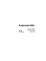 Enraf-Nonius Radarmed 650+ User manual