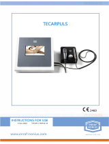 Enraf-Nonius Tecarpuls User manual