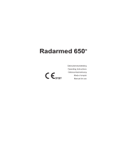 Enraf-Nonius Radarmed 650+ User manual