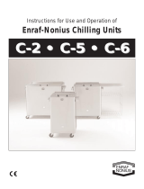 Enraf-Nonius chilling unit User manual