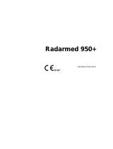 Enraf-Nonius Radarmed 950+ User manual