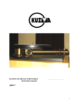 Kuzma Stabi S12 User manual