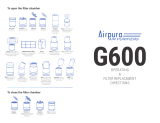 Airpura Industries G600 User guide