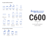 Airpura Industries C600 User guide