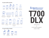Airpura Industries T700 DLX User guide