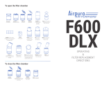 Airpura IndustriesF600 DLX