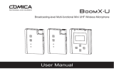 comica BoomX-U User manual