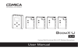 comica BoomX-U QUA User manual