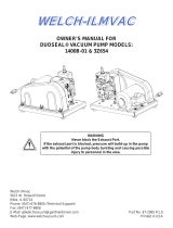 Welch 1400 User manual