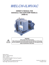 Welch 1405 User manual