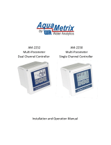 AquaMetrix AM-2250 Controller Operating instructions