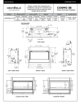 Heat & Glo COSMO Series Gas Fireplace User guide