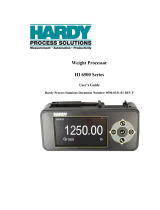 Hardy HI6500 User guide