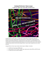 PrecisionsoundAnalog Performer: NanoLoops