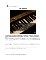 Precisionsound Funky Electric P200 Owner's manual